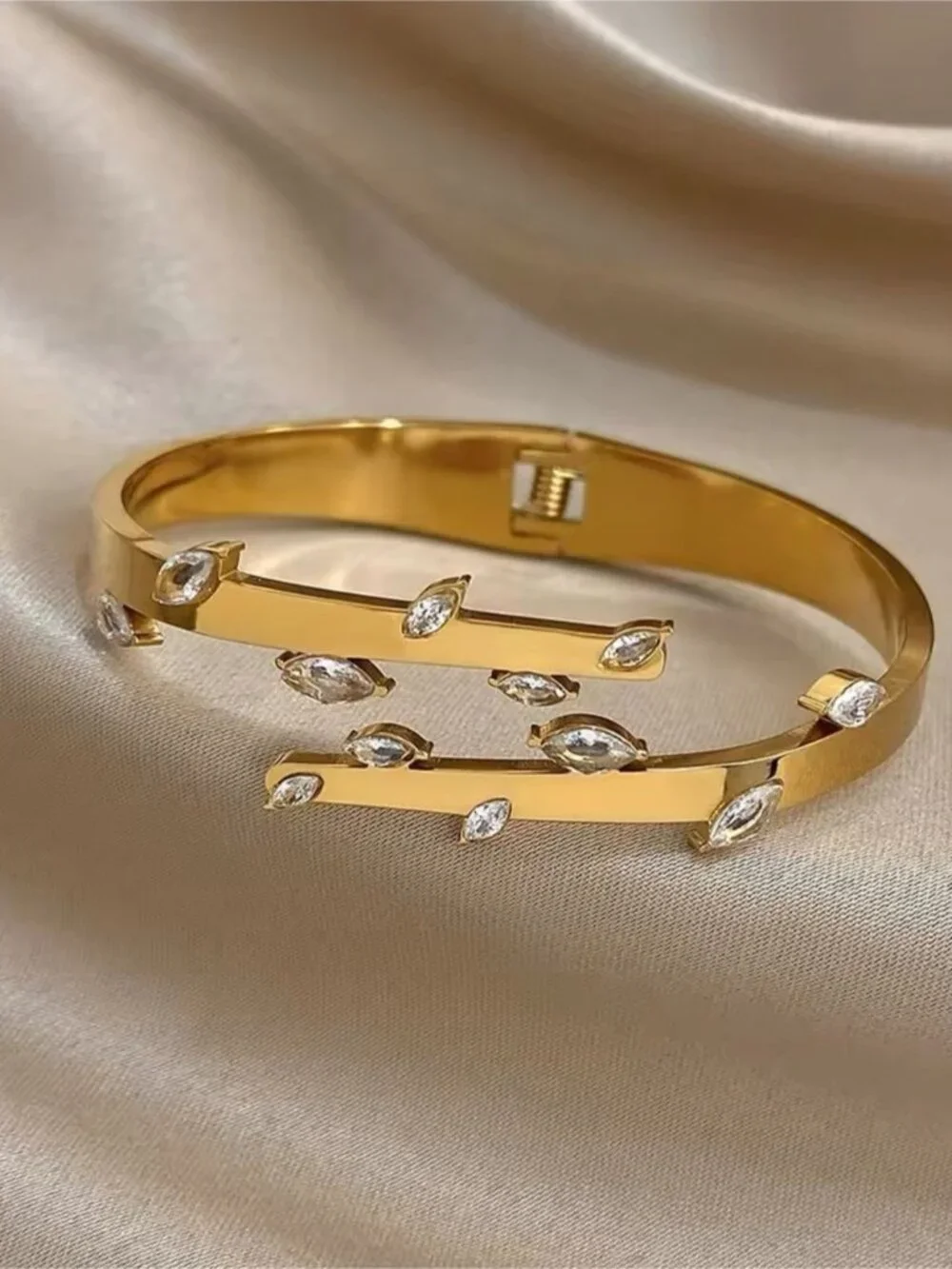 Anthropologie polished gold